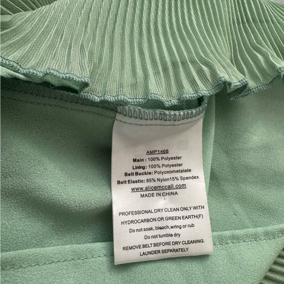 Alice McCall Rare At First Sight Playsuit Size 2 Moss Green RARE Hard To Find - Picture 9 of 16